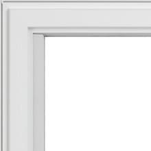 White white solid color frame for 350 series windows
