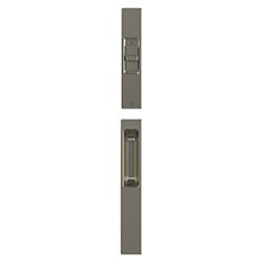 Handle and Lock - Brushed Nickel lock and handle in brushed nickel