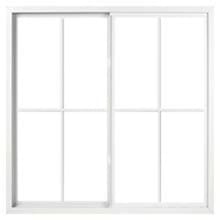 Custom impervia sliding window custom grilles