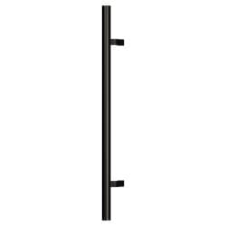 Tubular - Rustic Bronze rustic bronze pivot door tubular round offset handle