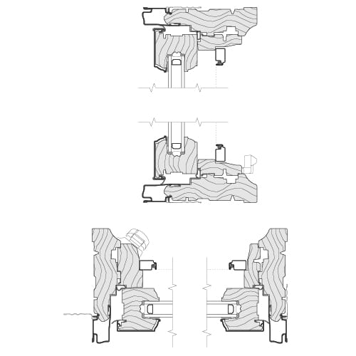 Reserve traditional awning window cross section