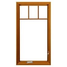 Top Row lifestyle casement window with top row grilles