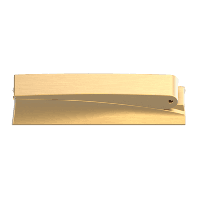 Saldo - Satin Brass (Upgraded finish) satin brass saldo modern hardware