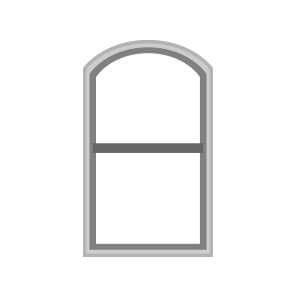 Arch Head arch head double-hung special shape window