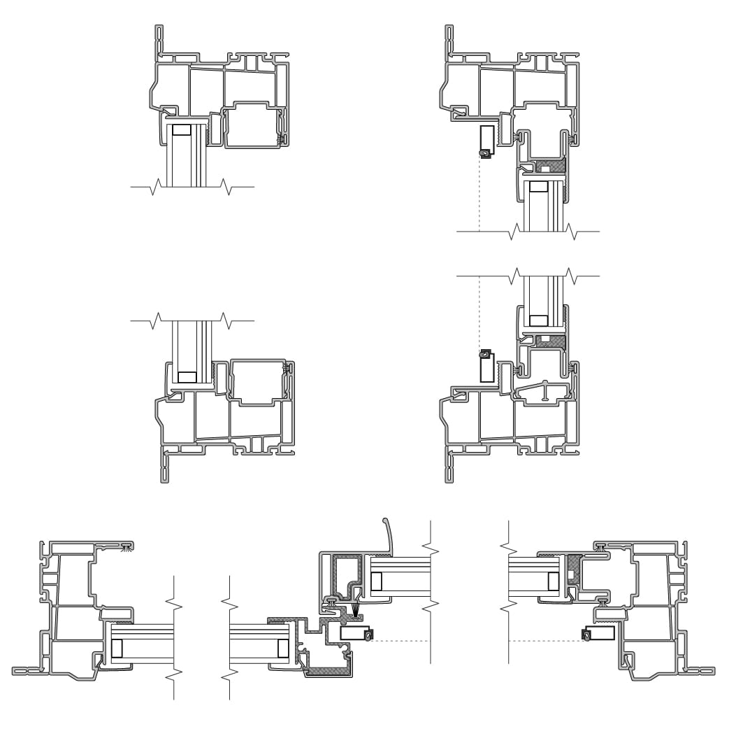 cross section hurricane shield sliding window