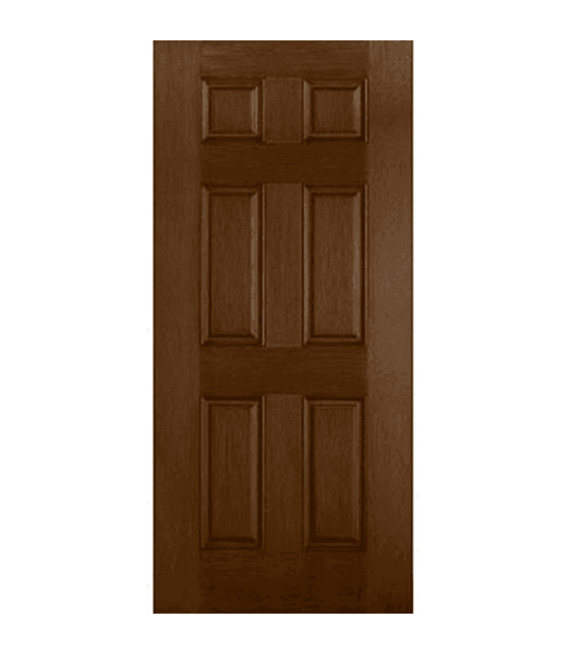 solid fiberglass entry door