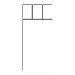 Top Row window illustration of top row grilles