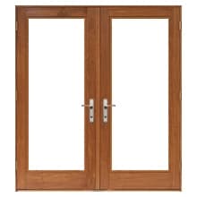 No Grilles lifestyle hinged patio door with no grilles