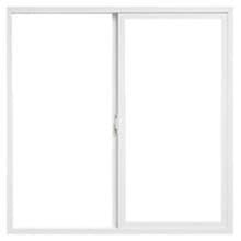No Grilles Encompass by Pella sliding window with no grilles