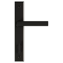 Rustic Bronze hinged door interior handle in rustic bronze