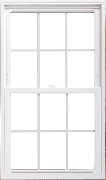 250 series single-hung window white
