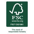 FSC Forestry Stewardship Council Logo