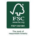 FSC Forestry Stewardship Council Logo