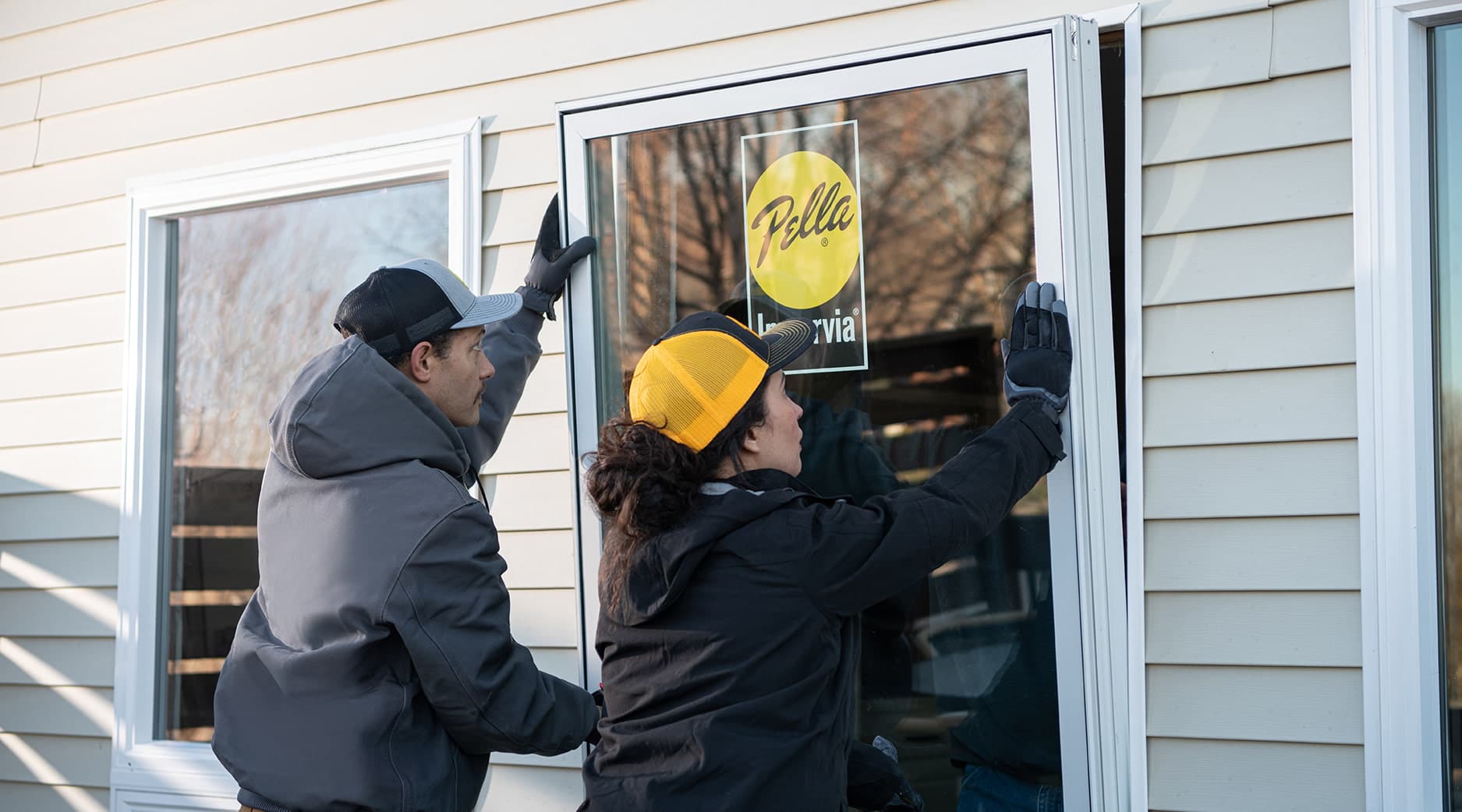 an in-home consultation for replacement Pella windows