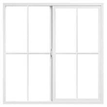 Custom Encompass by Pella Sliding Window with custom grilles