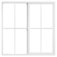 Custom Encompass by Pella Sliding Window with custom grilles