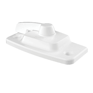 White encompass cam action lock in white