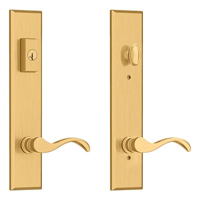 Del Mar Multipoint Lock - Satin Brass satin-Brass-Handle-Del-Mar-Multi-Point