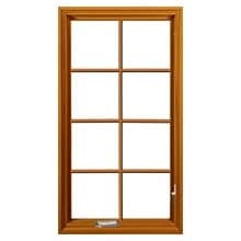 Traditional lifestyle casement window with traditional grilles