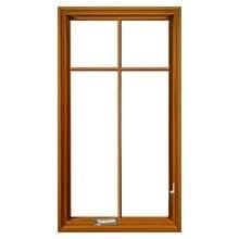 Cross lifestyle casement window with cross grilles
