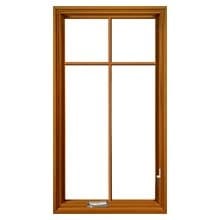Cross lifestyle casement window with cross grilles