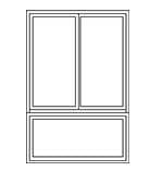 Sliding window over fixed sliding window combination sliding window over fixed