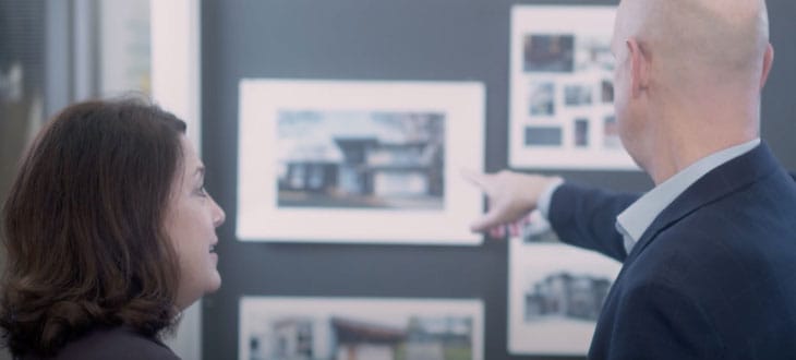 Two People discussing DesignWorks Home