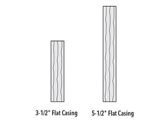 rough smooth flat casing trim casing