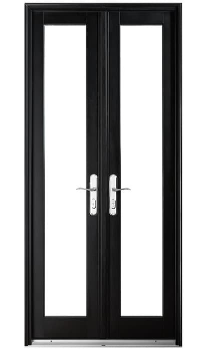custom patio door with a narrow width