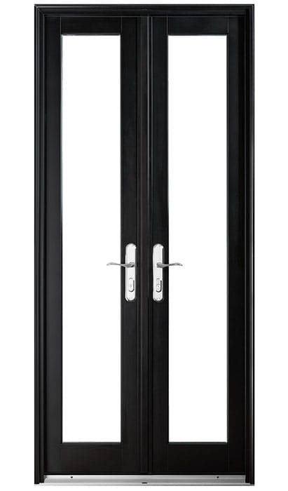 custom patio door with a narrow width