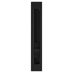 Matte Black Interior multi-slide handle in matte black