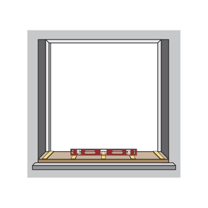 preparing the opening for a pocket replacement window