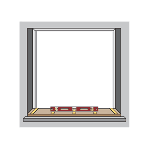 preparing the opening for a pocket replacement window