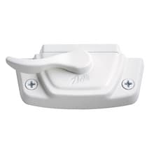 White white cam-action lock for impervia windows