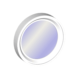 Full Circle Computer illustration of a full circle sash set window