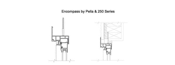 vinyl product lines flush flange drawings