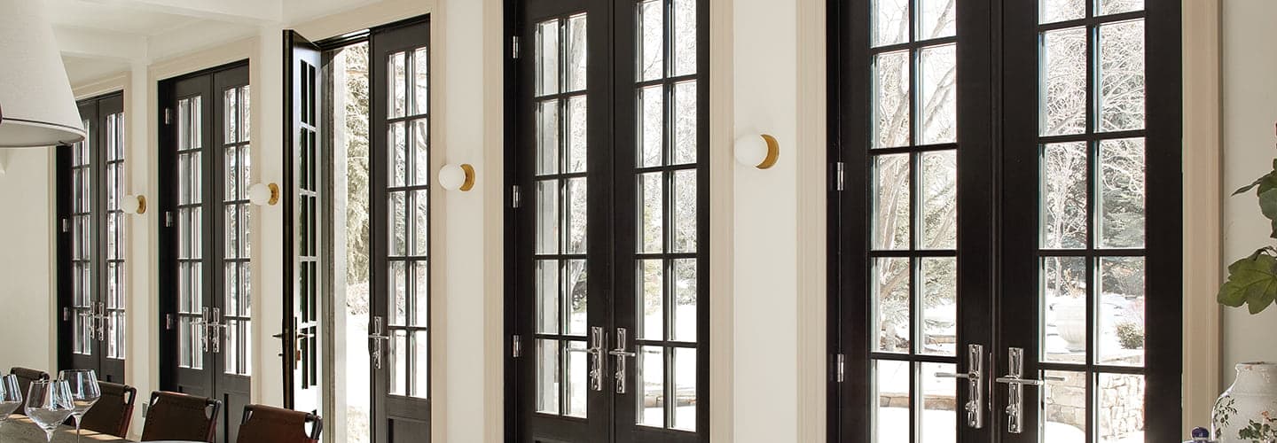 chrislovesjulia custom dining room with custom patio doors