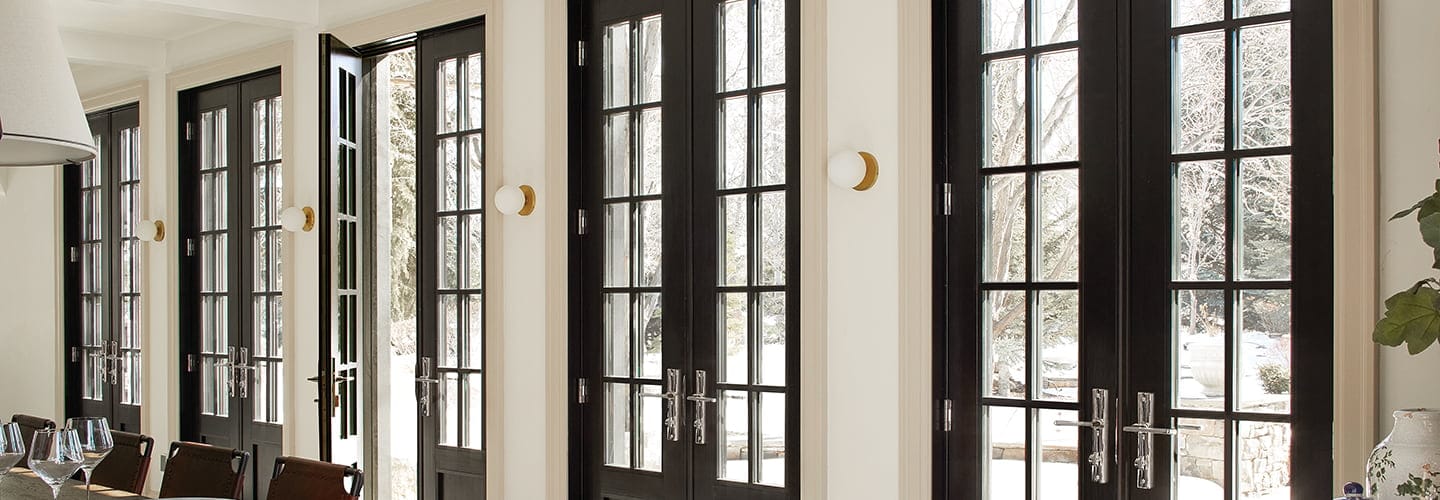 chrislovesjulia custom dining room with custom patio doors