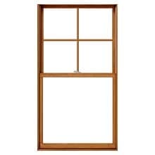 Custom lifestyle double-hung window with custom grilles