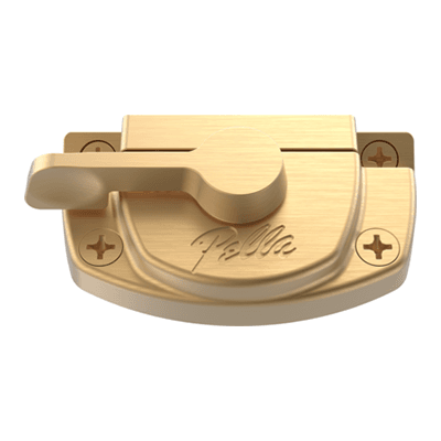 Cam-Action Lock - Satin Brass (Upgraded finish) satin brass cam-action lock essential collection