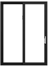 reserve contemporary sliding patio door cob