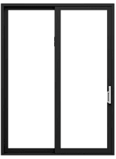 reserve contemporary sliding patio door cob