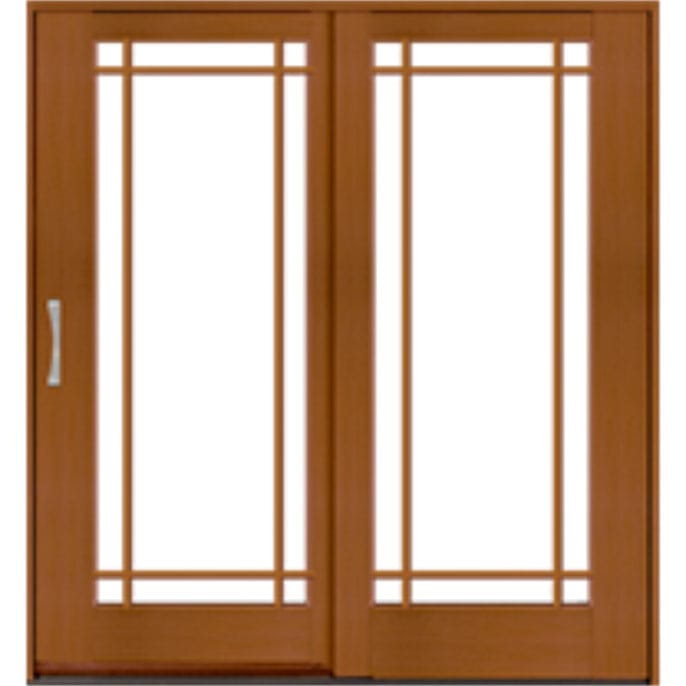 Prairie prairie grilles reserve traditional sliding patio door