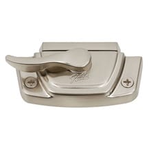 Satin Nickel (Upgraded finish) satin nickel cam-action lock for impervia windows