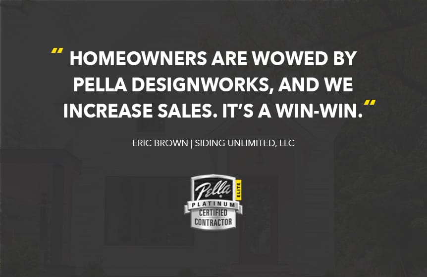 siding unlimited quote by eric brown