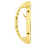 Bright Brass (Upgraded finish) bright brass encompass sliding patio door hardware