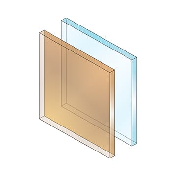 Bronze-Tinted Glass Sample image for Bronze-Tinted Glass