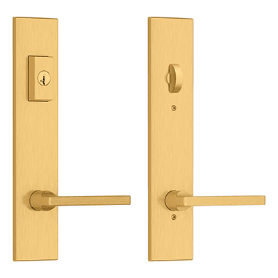 Seattle Multipoint Lock - Satin Brass satin brass-Handle-Seattle-Multi-Point