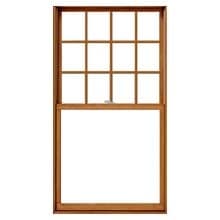 Traditional lifestyle double-hung window with traditional grilles
