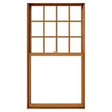 Traditional lifestyle double-hung window with traditional grilles